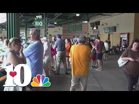 Smokies fans cheer on Tennessee Baseball in Kodak