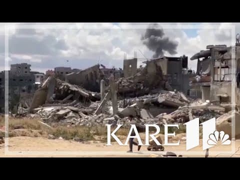 Dozens of people killed in Israeli strikes