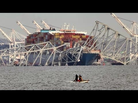 Biden gives remarks on Baltimore bridge collapse