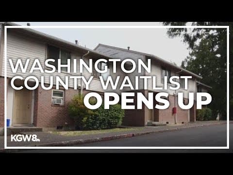 Washington County opens public housing waitlist for the first time in 3 years