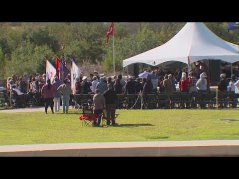 Veterans Day commemorations in North Texas: DFW National Cemetery