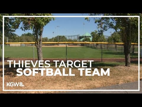 Canadian softball team targeted twice by thieves during weekend tournament
