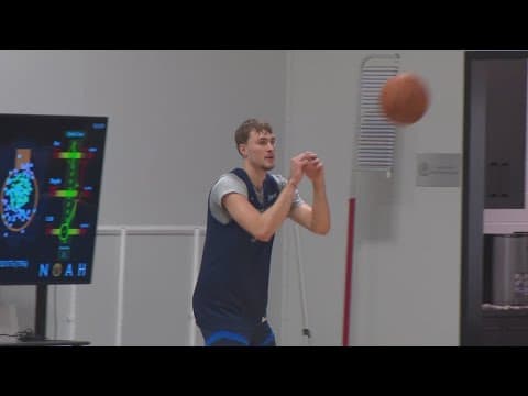 Cooper Flagg speaks ahead of Summer League debut against the Lakers