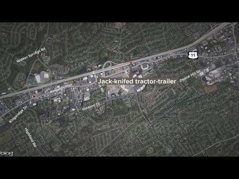 Several crashes reported on I-40 in East Tennessee on Thursday