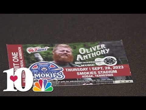Smokies Stadium prepares for Oliver Anthony