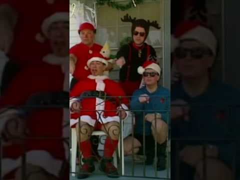 'Santa and his reindeer used to live right here' by Benny Grinch and the Bunch