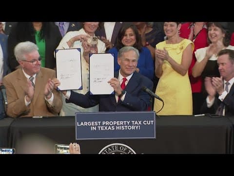 Property tax relief is one vote away, but a new law could impact Harris County elections