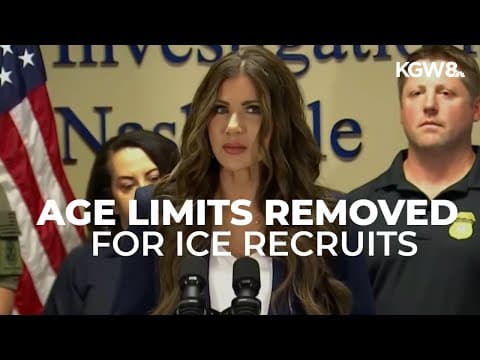 Age limits removed for new ICE recruits as Homeland Security aims to boost hiring