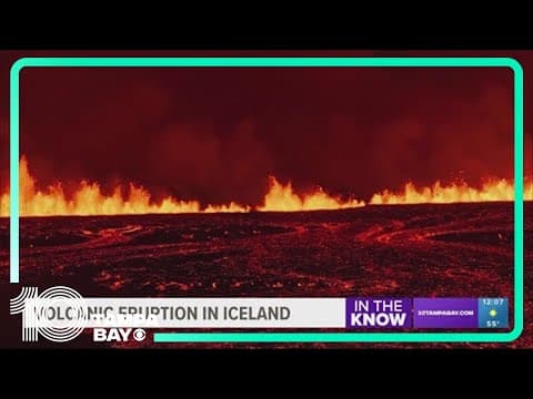 Volcanic eruption in Iceland could go for another week