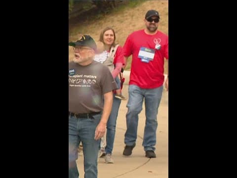 Hundreds walk along downtown Indianapolis canal in annual 'Walk to Save Lives'