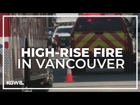 No one injured in high-rise apartment fire in Vancouver