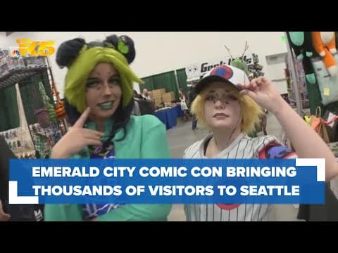 Emerald City Comic Con bringing thousands of visitors to downtown Seattle