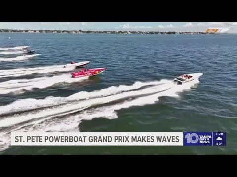 St. Pete Powerboat Grand Prix's final day on Sunday