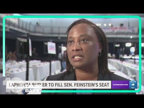 California governor names Laphonza Butler, former Kamala Harris adviser, to Feinstein Senate seat