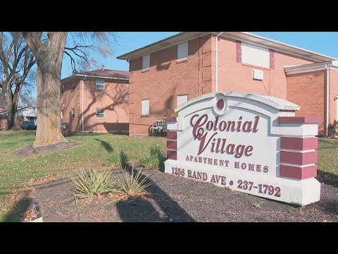 Man trying to help people at troubled east Columbus apartment complex