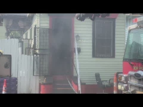2-alarm fire in 7th ward damages home