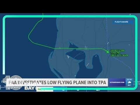 FAA investigates low flying Southwest plane entering Tampa International Airport