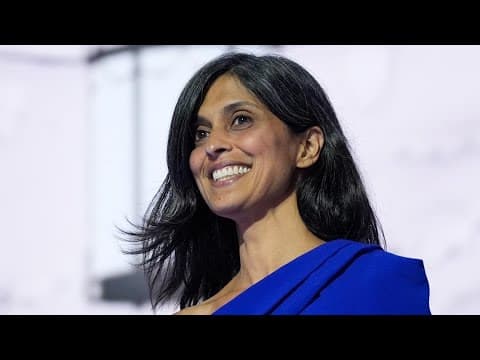 Usha Vance, wife of Vice Presidential candidate JD Vance speaks at 2024 RNC