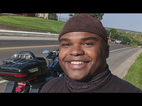 WATCH: Procession for fallen firefighter