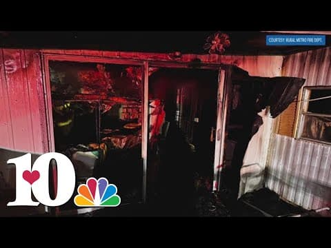 Rural Metro: Three injured in Halls mobile home fire