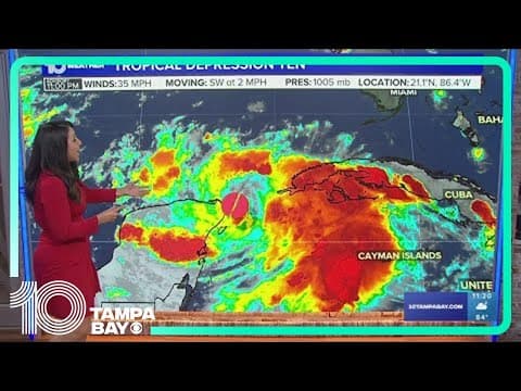Tracking the Tropics: Tropical Depression Ten expected to become tropical storm on Sunday (11 p.m. S