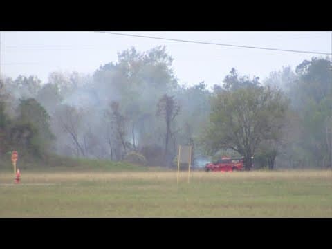 Crews battle fire at George Bush Park reportedly sparked by outdoor gunrange