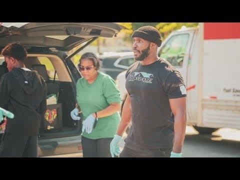 Black-run food bank feeds neighbors in Maryland | Get Uplifted