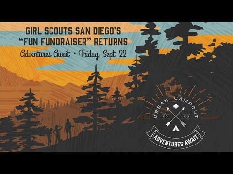 Girl Scouts San Diego's Urban Campout event