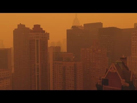 San Diegans living in New York react to smokey skies and air quality issues