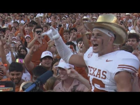 Here's how fans at the Red River Rivalry game dealt with the heat