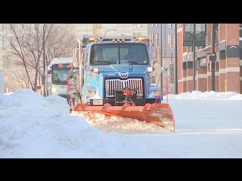 Multiple snow events impacting city budgets
