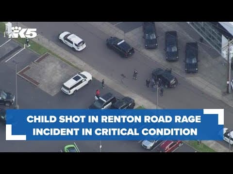 Child shot during road rage incident in Renton