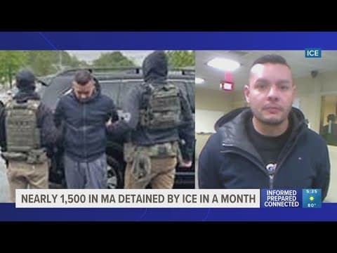 'Operation Patriot': Nearly 1,500 detained by ICE in Massachusetts in a month
