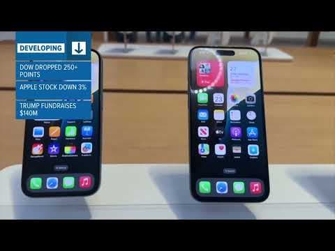 Trump threatens Apple with targeted tariffs unless iPhones made in the US