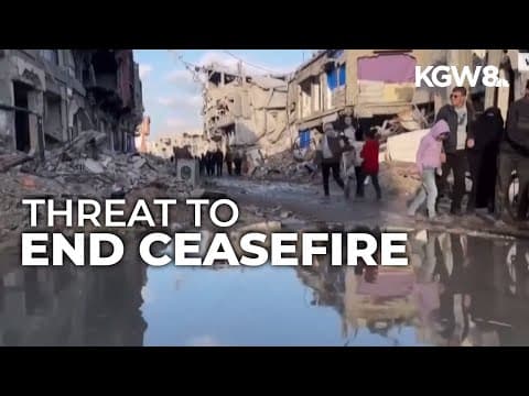 Netanyahu threatens to end ceasefire if  hostages aren't released