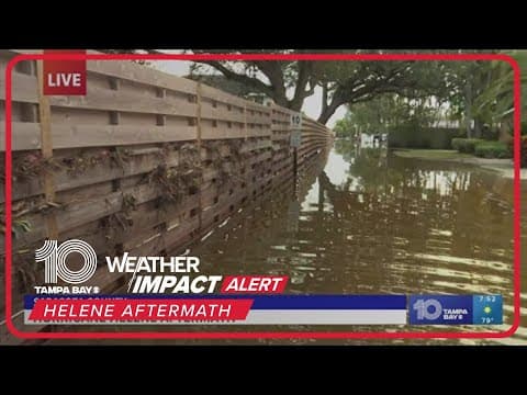 Hurricane Helene aftermath in Sarasota County
