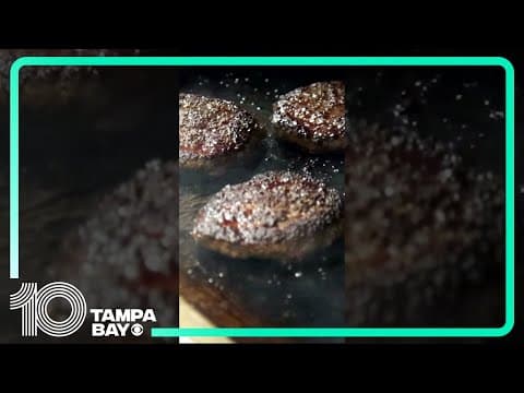 Great #Superbowl Eats: "The Saint" burger from Engine No9 | St Petersburg, #Florida