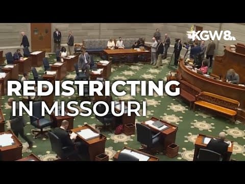 Missouri Legislature passes new Republican-drawn congressional map