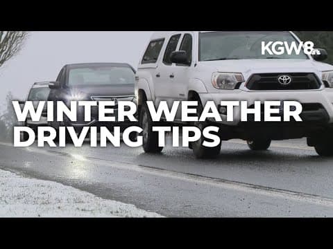 Here's what drivers need to know in preparation of winter driving conditions