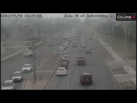 Major water main break in east Columbus forces road closure