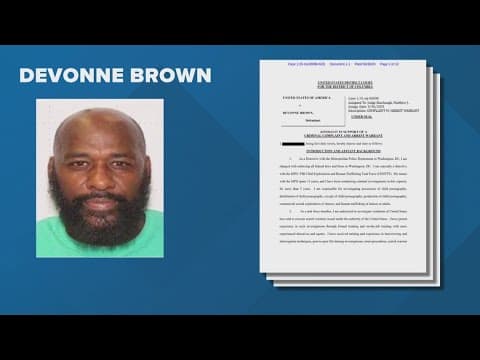 Former DC teacher accused of getting explicit videos from a minor appears in court