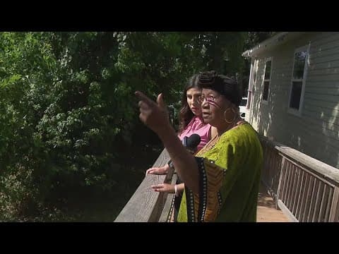 Houston senior fears dangerous tree could fall on home, struggles to afford removal