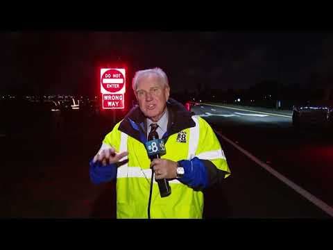 Lanes on I-8 West closed to test Wrong Way Driver Sensors