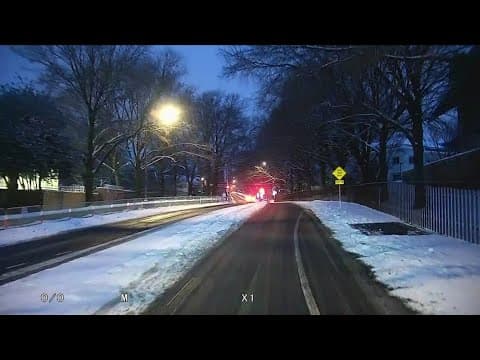ECO9: Road report after overnight snow