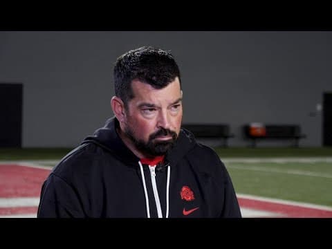 Ryan Day holds press conference ahead of Ohio State-Minnesota game