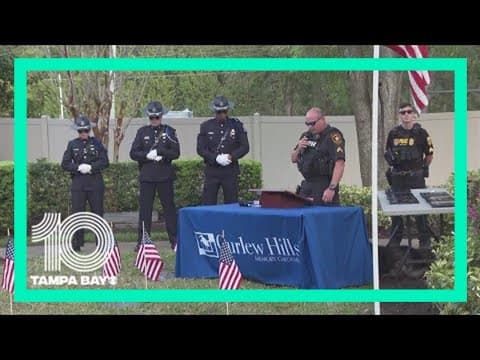 K-9 memorial service held in Palm Harbor