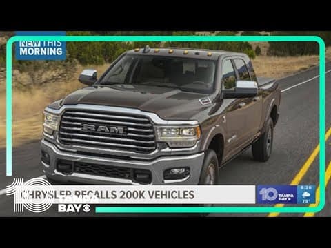 Chrysler recalling Dodge Durango SUV's and Ram trucks