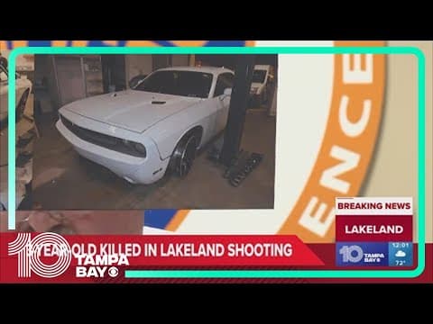 3-year-old killed in Lakeland shooting, search ongoing for suspected gunman