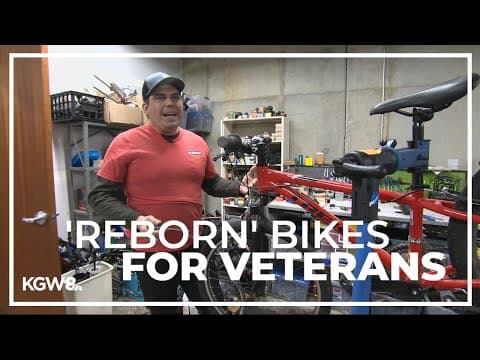 Pacific Northwest based nonprofit refurbish bikes for veterans