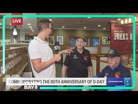 On 80th Anniversary of D-Day, hear from Tampa Bay area WWII veterans